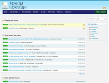 Tablet Screenshot of careers.stc-india.org